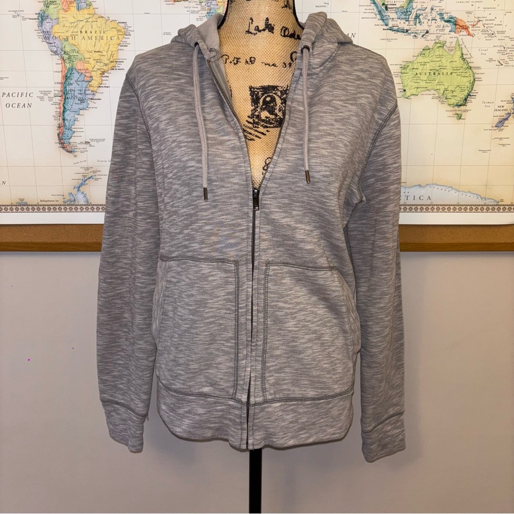 GAP Gray Zip-Up Hoodie